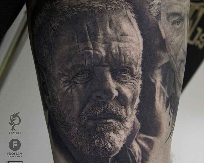 Детальный тату-реализм Андрея Лукьянова