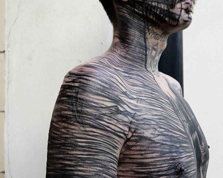 Яростный Blackwork — Valerio Cancellier