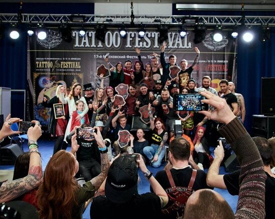 Шоу программа 20-го Московского Фестиваля Татуировки