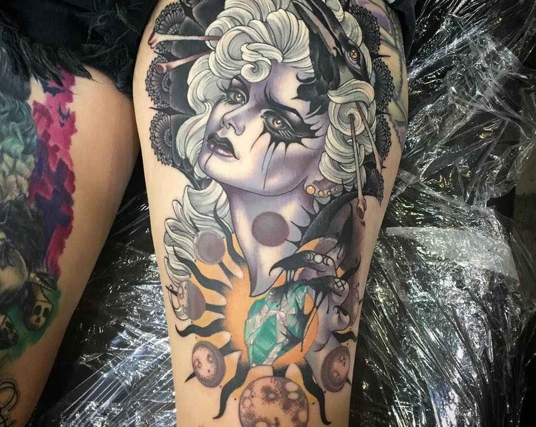 Татуировки Kat Abdy