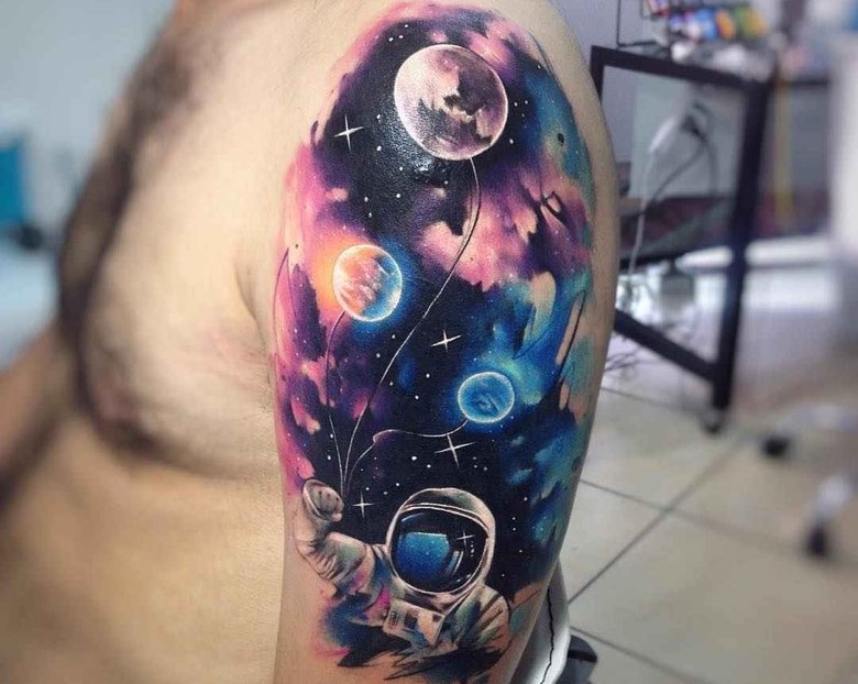 Акварельный космос — Adrian Bascur