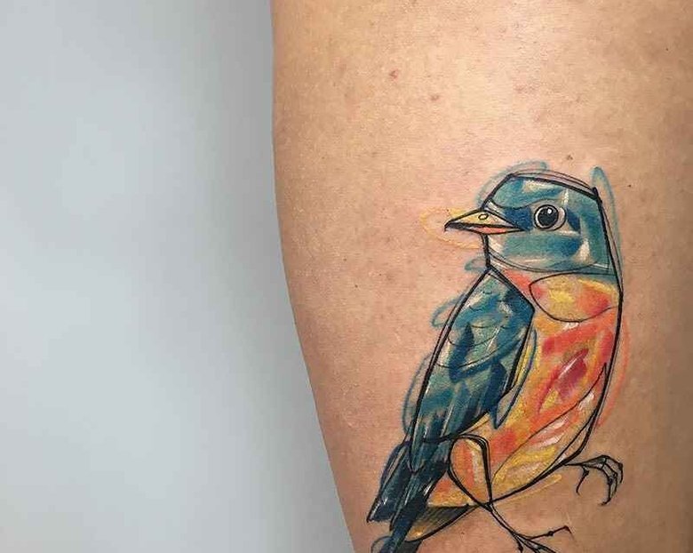 Скетч-татуировки Luca Testadiferro