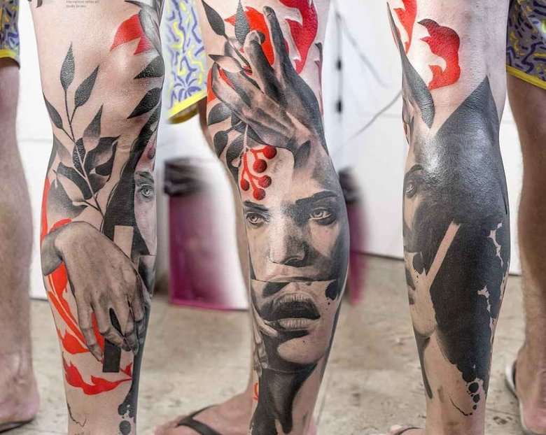 Тату мастер Денис FREEZING Москалев