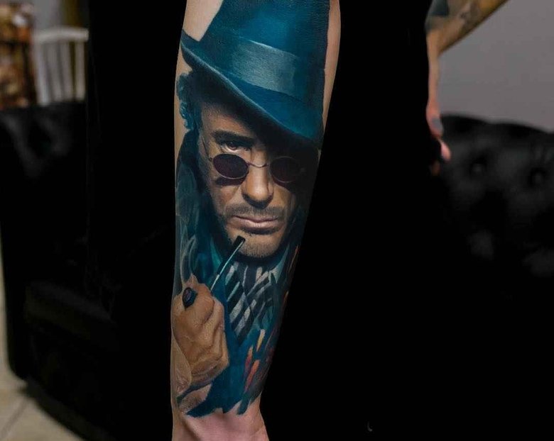 Тату реализм от Николая Джангирова