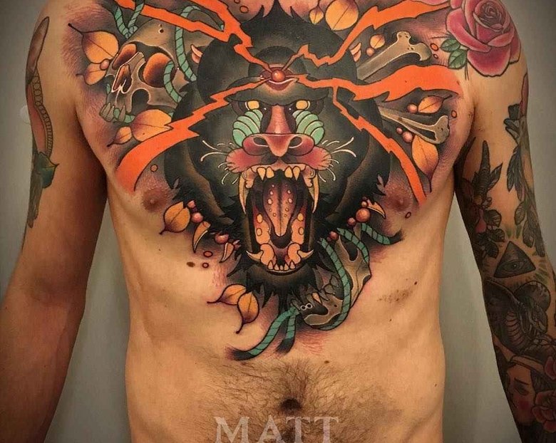 Тату мастер Matt Curzon