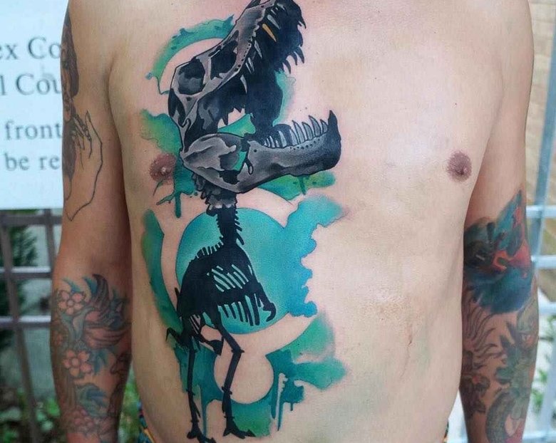 Тату мастер Dynoz Art Attack