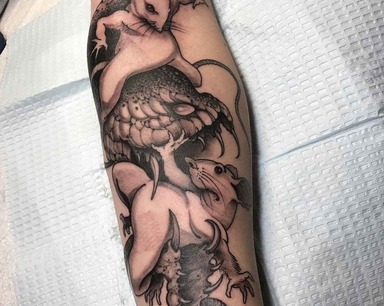 Мастер мрачной восточной татуировки - Joao Bosco