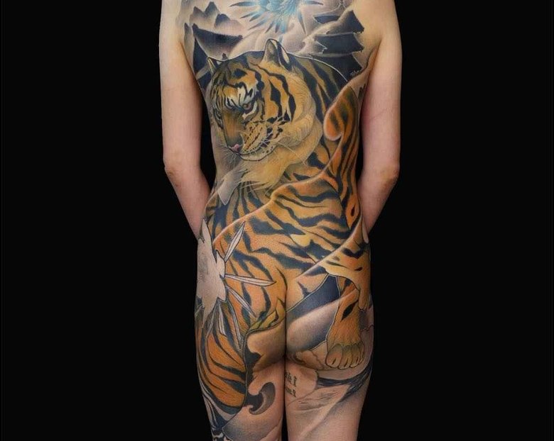 Неотрадиционные Японские Татуировки Horiei Shinshu