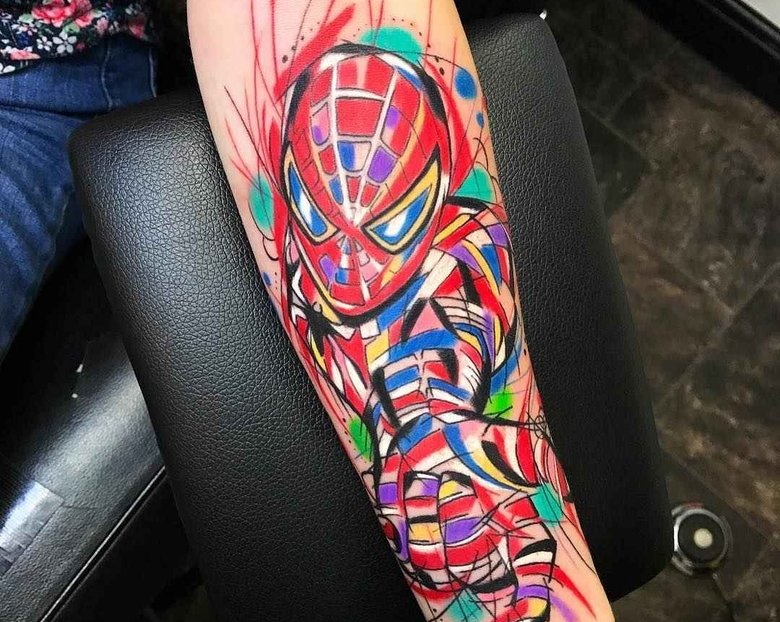 Яркие татуировки Sebastian Barone