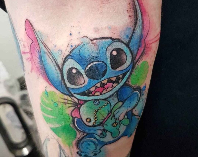 Скетч-акварель татуировки Josie Sexton