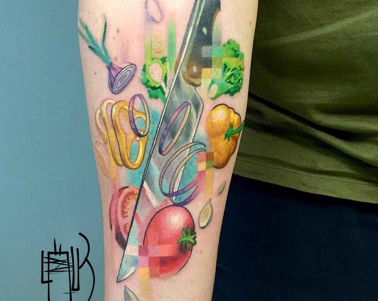 Пикселизация Леши Лауза